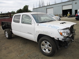 2015 TOYOTA TACOMA TRD SPORT WHITE DOUBLE CAB 4.0L AT 4WD Z16333